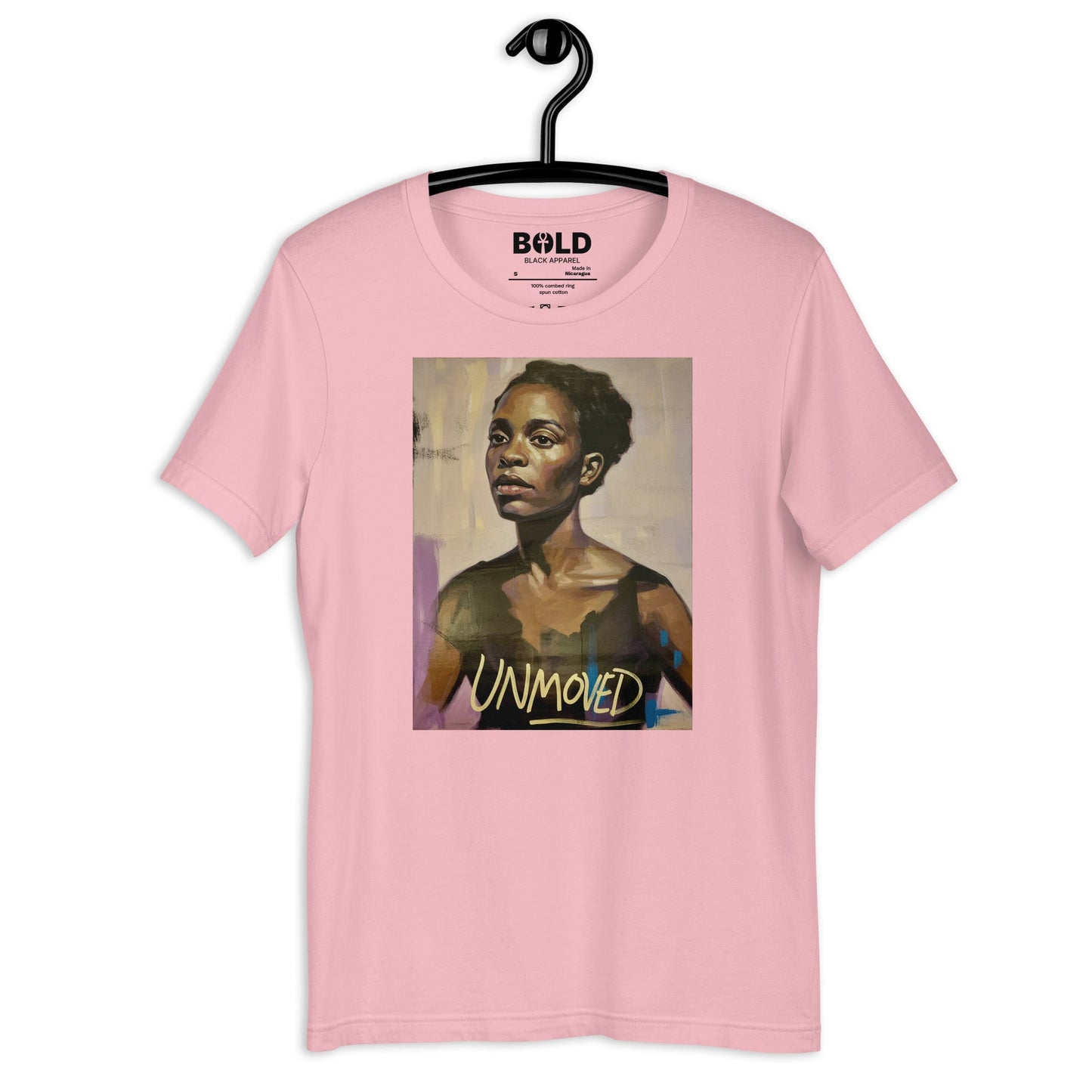 Unmoved T-Shirt - Bold Black Apparel