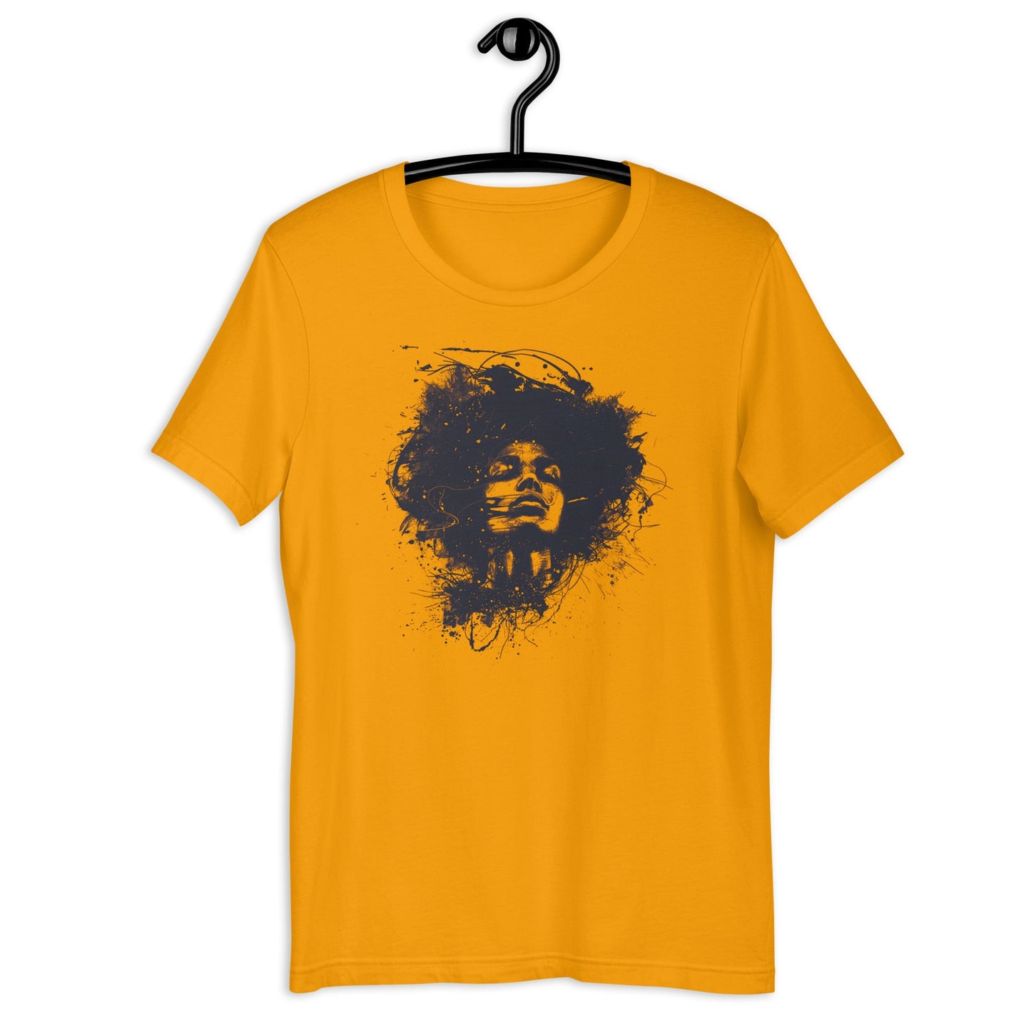 Vibrant Roots T-Shirt - Bold Black Apparel