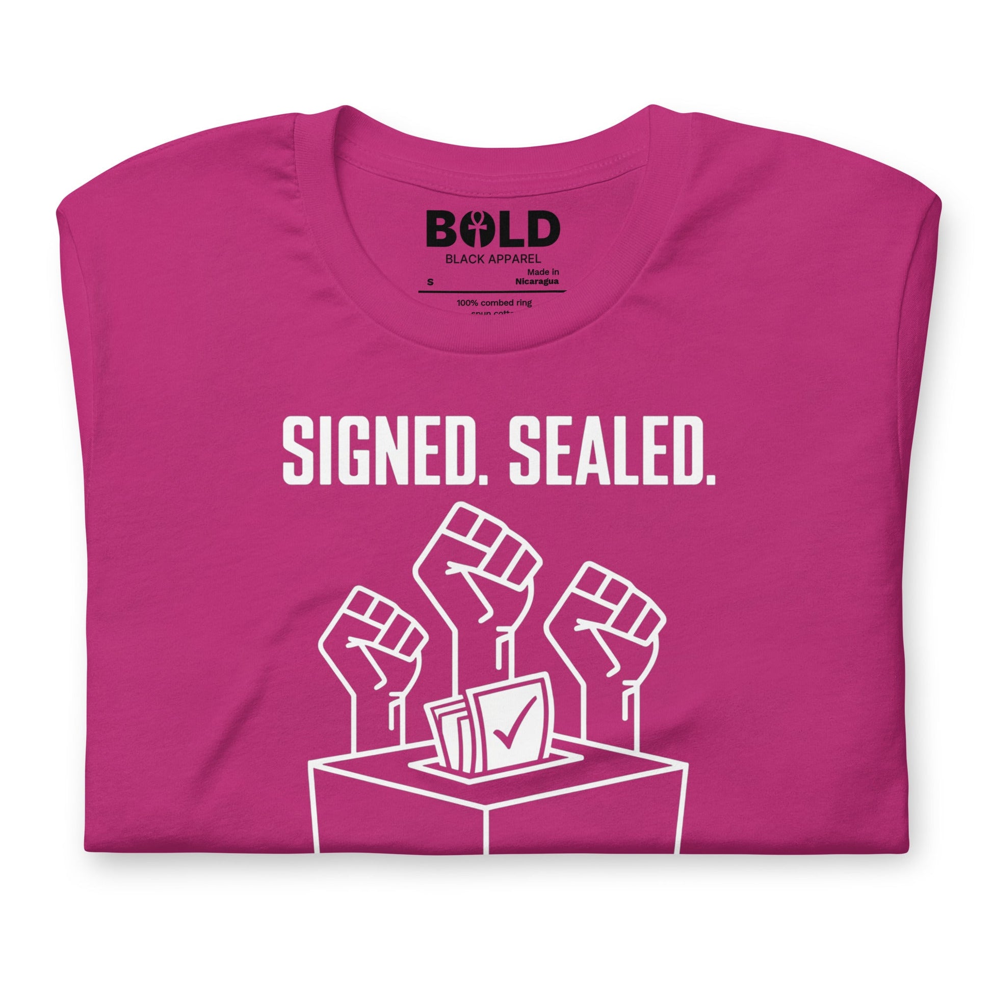Voting Rights Act T-Shirt - Bold Black Apparel