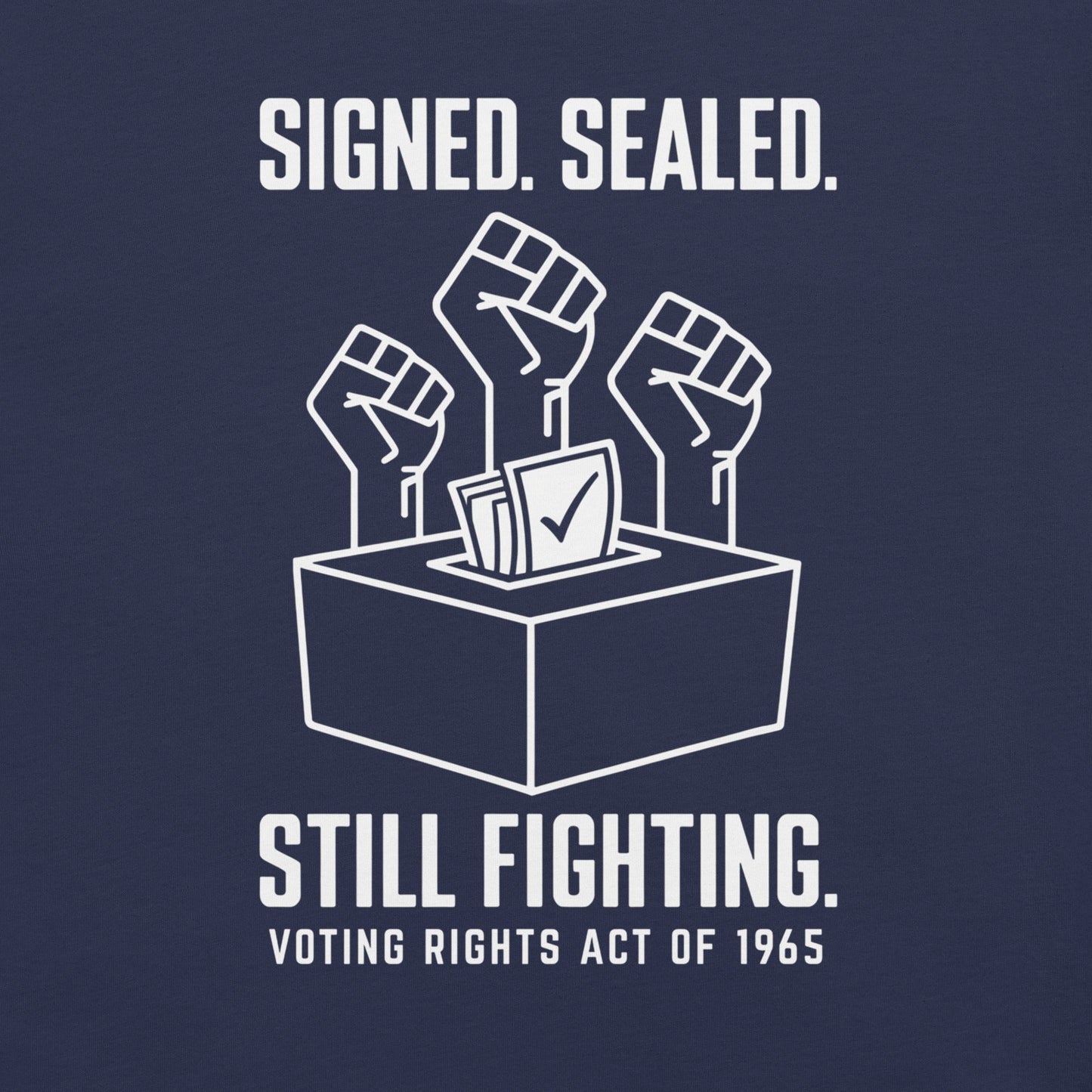 Voting Rights Act T-Shirt - Bold Black Apparel