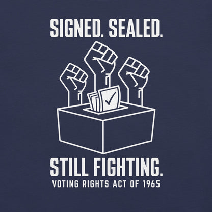 Voting Rights Act T-Shirt - Bold Black Apparel