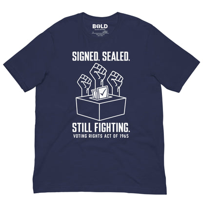 Voting Rights Act T-Shirt - Bold Black Apparel