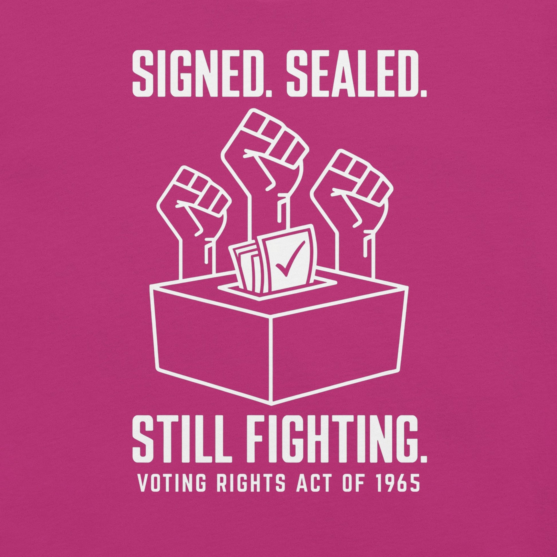 Voting Rights Act T-Shirt - Bold Black Apparel