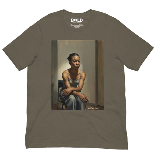 Waiting Room T-Shirt - Bold Black Apparel